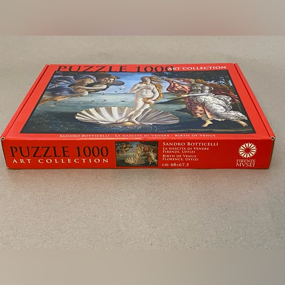 Birth of Venus 1000 Piece Jigsaw Puzzle - Picture 2 of 6